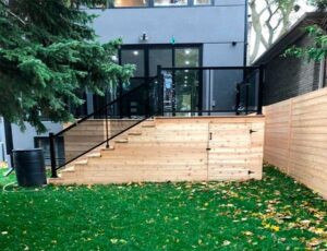 Fence installation in Ontario Heaven Yard